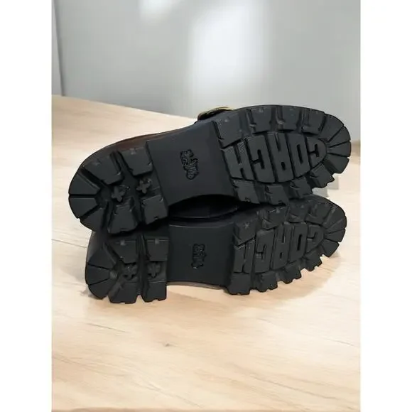 Coach G2452 Grand Calf Hair Leopard Loafer Size 6B - Picture 8 of 11